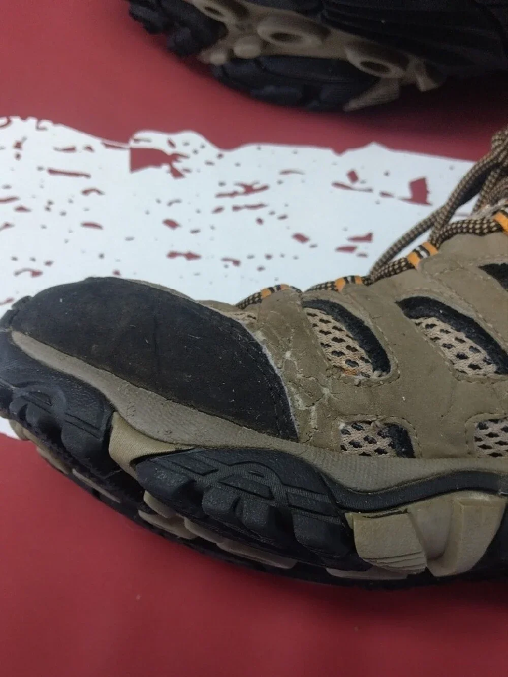 Merrell Olive and Black Trail Boots